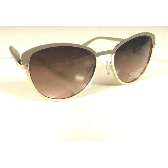 JESSICA SIMPSON J5316 Nude CAT EYE Womens Sunglasses Matte Nude Rose Gold - Picture 2 of 7